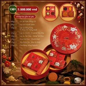 Lễ Hộp Liên Hoa Viên Mãn 1301